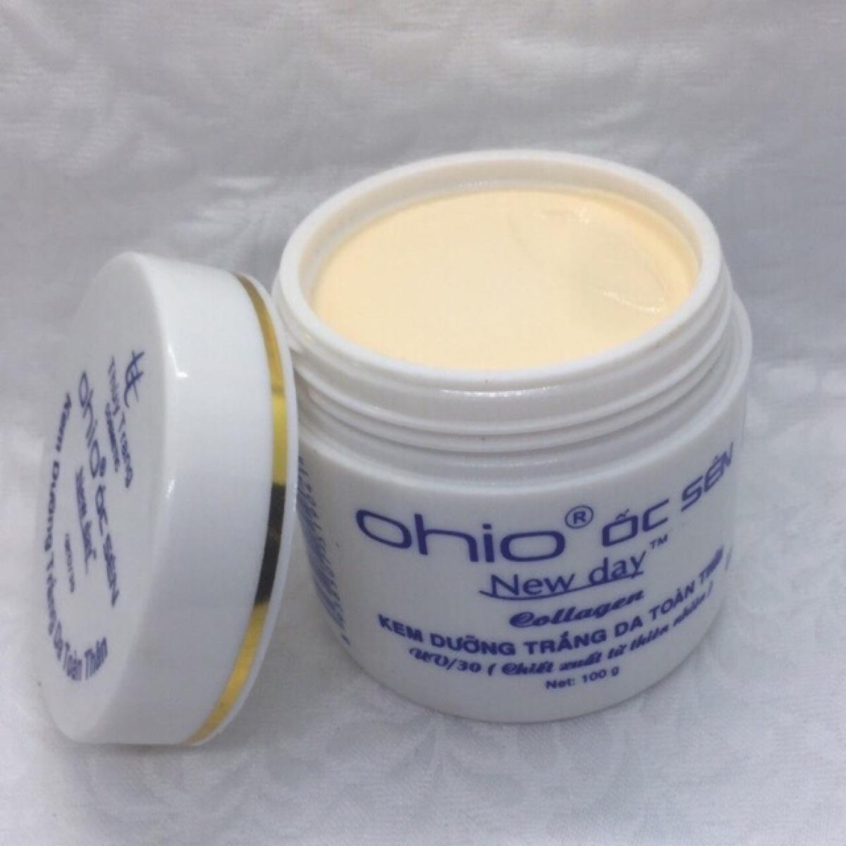 Kem dưỡng trắng body ohio ốc sên 100g