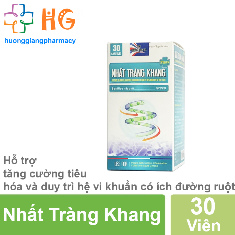 Nhất Tràng Khang - Hỗ trợ đieu tri benh viêm đại tràng co thắt, viêm đại tràng cấp và mãn tính, giảm rối loạn tiêu hóa