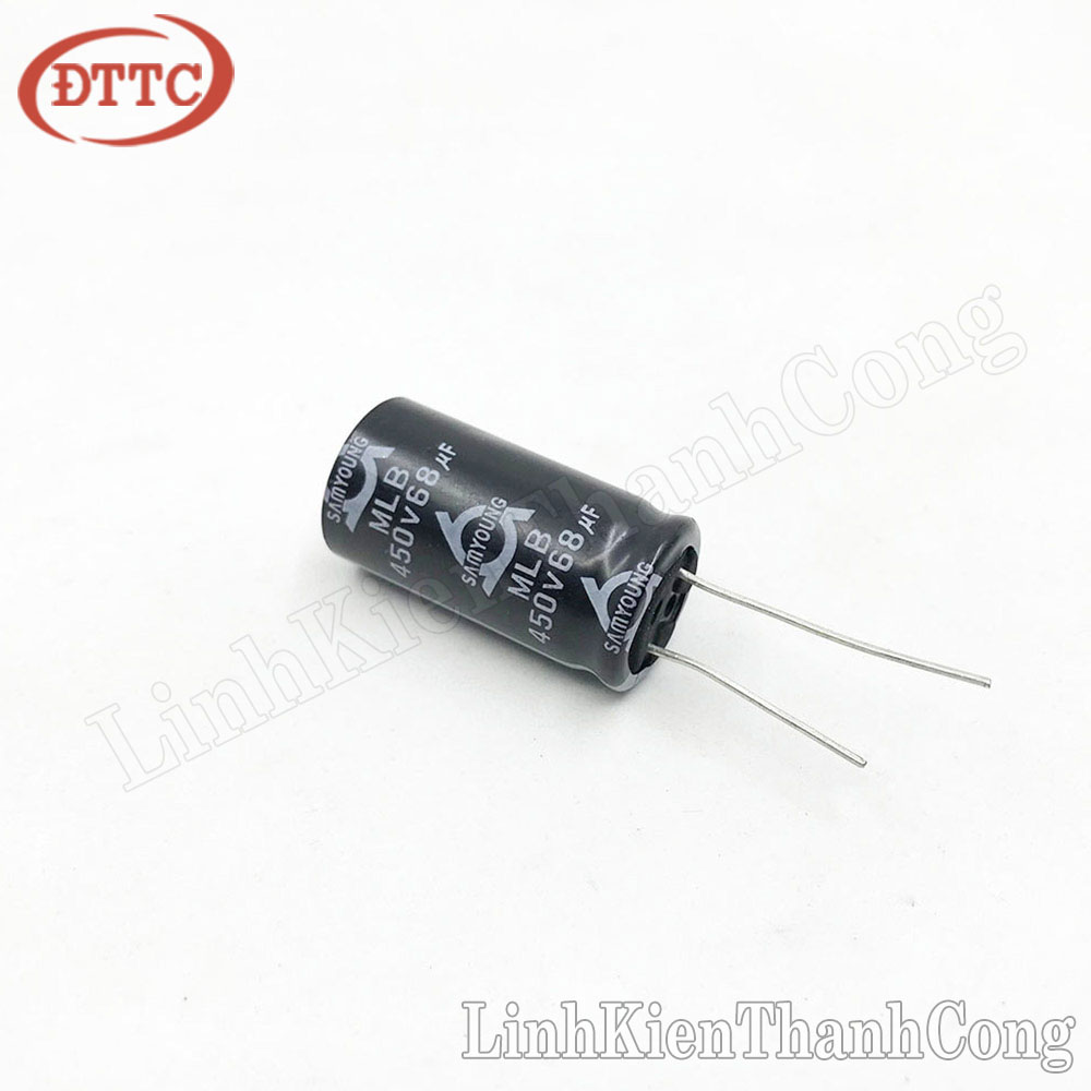 Tụ SAMYOUNG 68uF 450V (18x30mm)