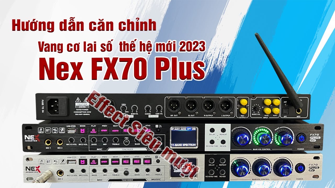 VANG CƠ NEX FX70 PLUS BẢN 2023 REVERB