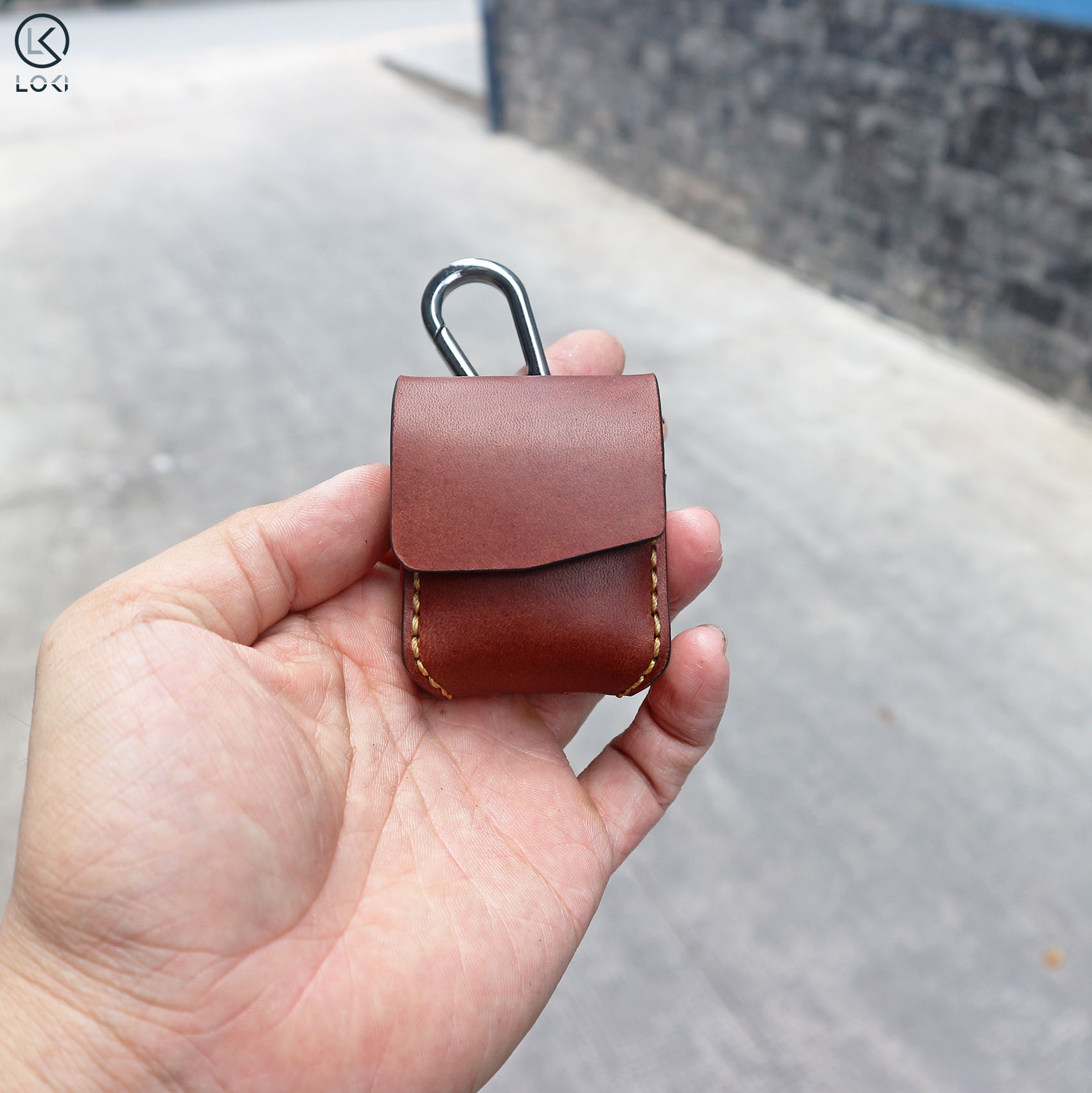 Bao da tai nghe Airpods 1 | 2 - Manory Leather