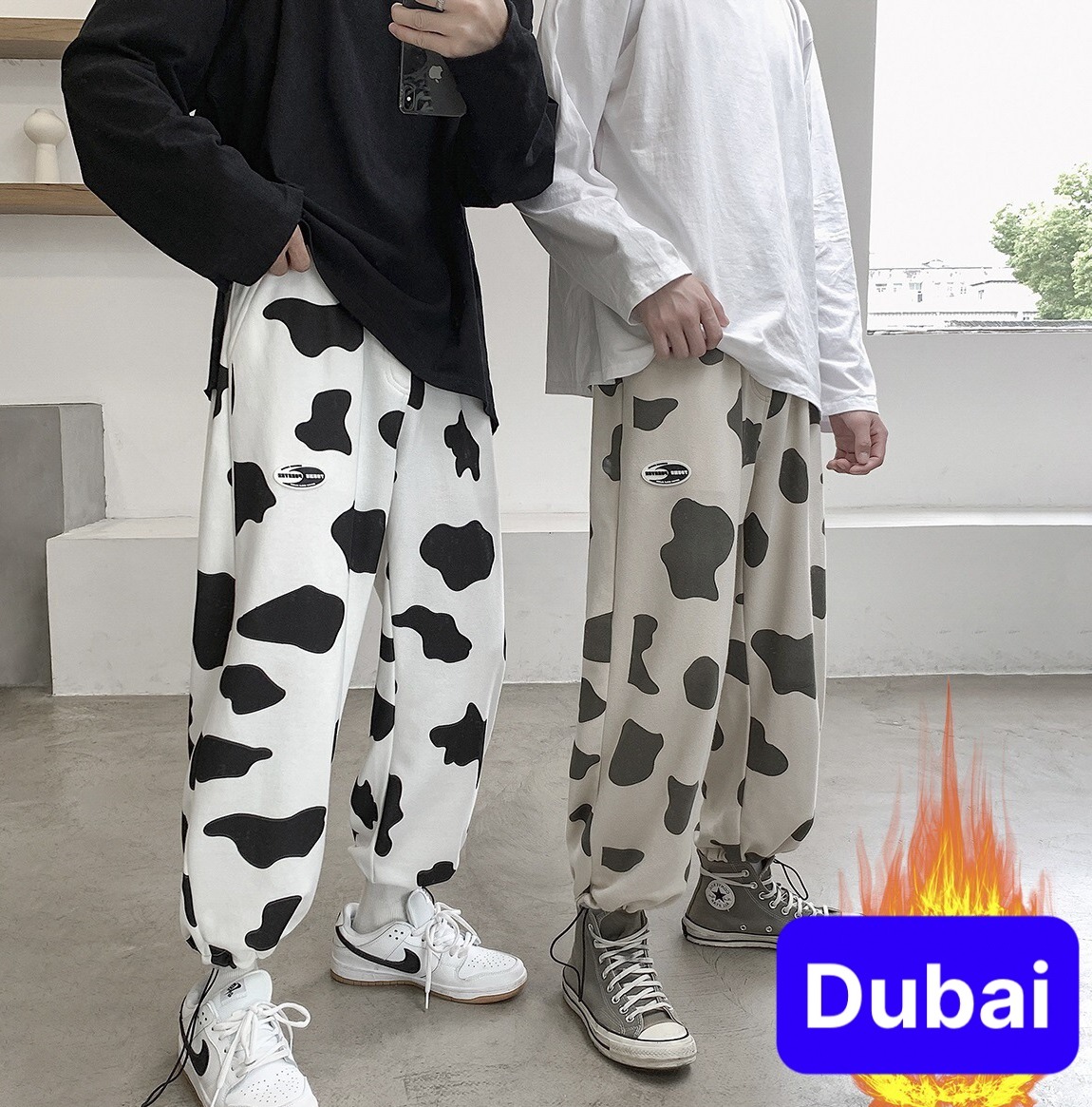 QUẦN JOGGER THỂ THAO NAM NỮ HIPHOP ỐNG SUÔNG BÒ SỮA CHẤT NỈ DÀY DA CÁ BASIC TREND HOT NHẬT BẢN - DUBAI FASHION