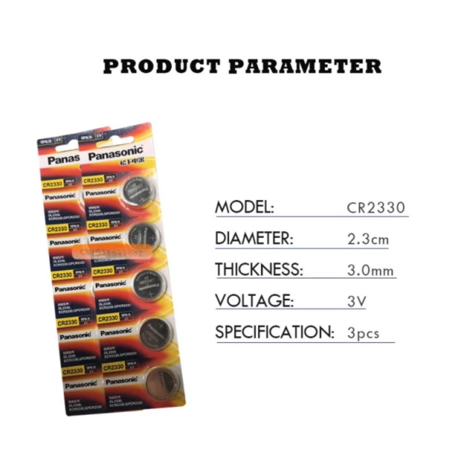 1 viên Pin 3V Lithium CR2330 Panasonic
