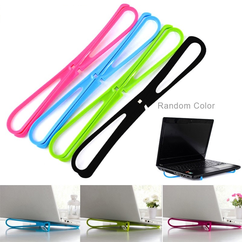 Đế tản nhiệt laptop chữ X xếp gọn bằng nhựa tiện dụng