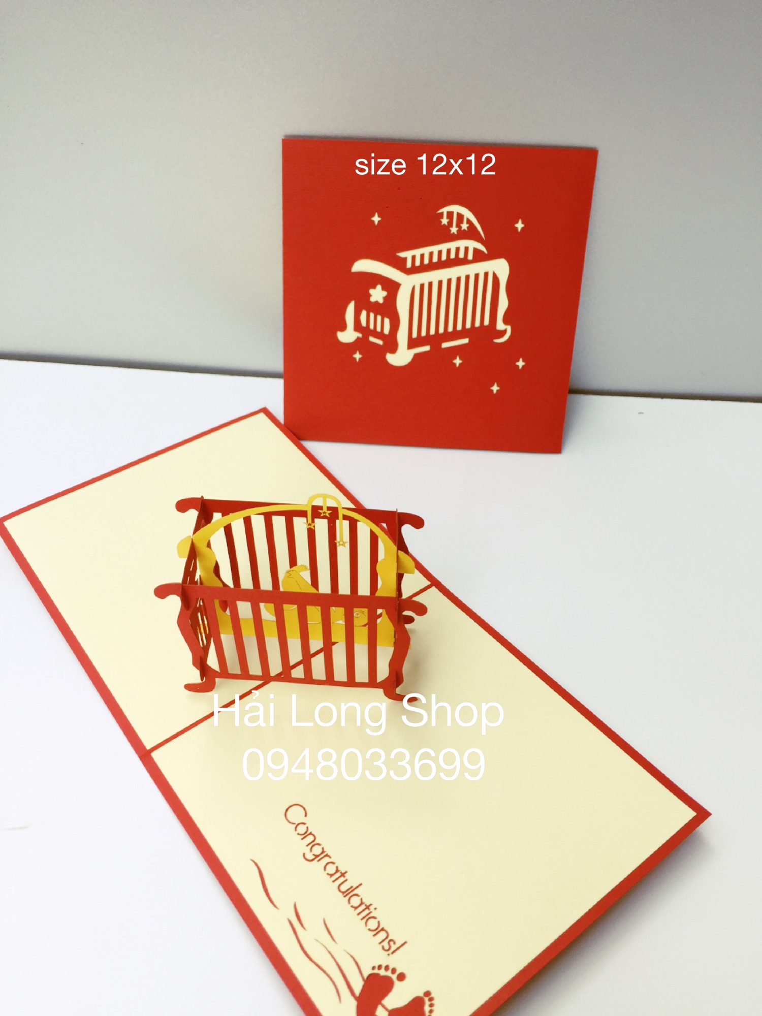 Cũi Trẻ Em - Baby - Love - Thiệp