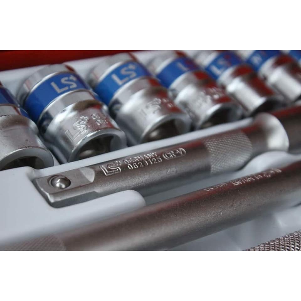[HCM]Bộ khẩu tuýp hàng cao cấp hiệu LS 24 chi tiết
