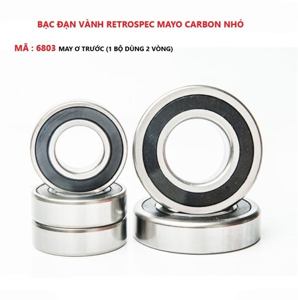 Vòng bi bạc đạn xe đạp nbk mã 6902 2rs/6803 2rs/15267 2rs