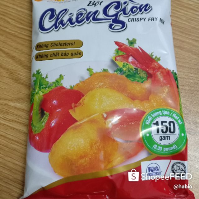 [HCM]Bột chiên giòn 150g Tài ký