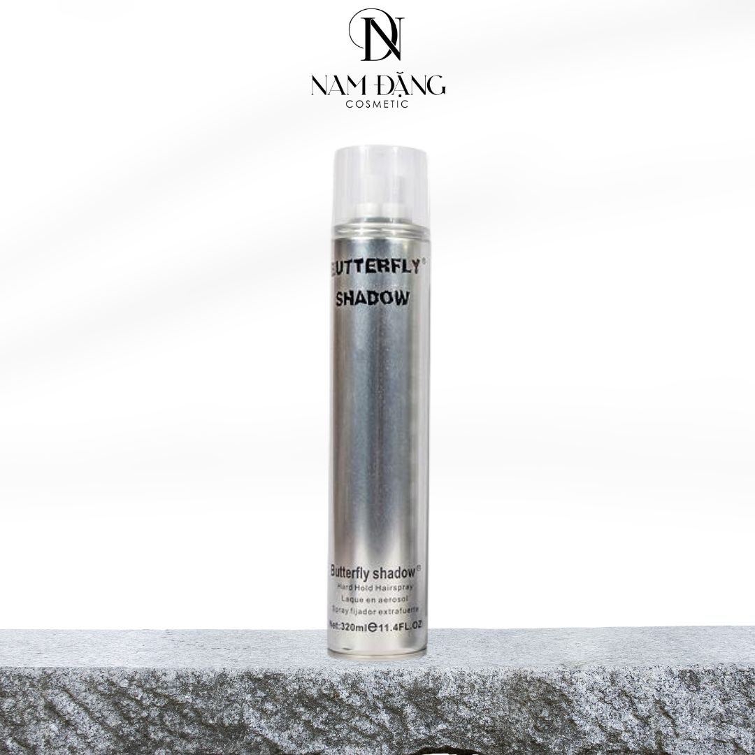 Gôm Xịt Tóc nam-nữ Butterfly Shadow 150ml-320ml-600ml