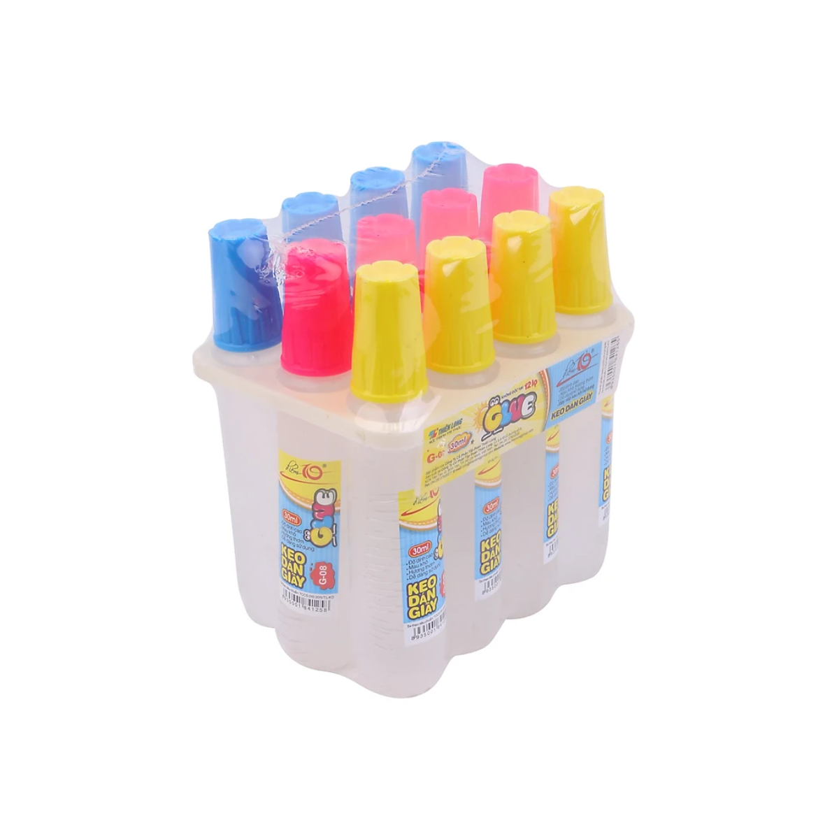 Keo Dán Giấy 30ml Thiên Long Điểm 10 TP-G08 Lốc 12 Chai