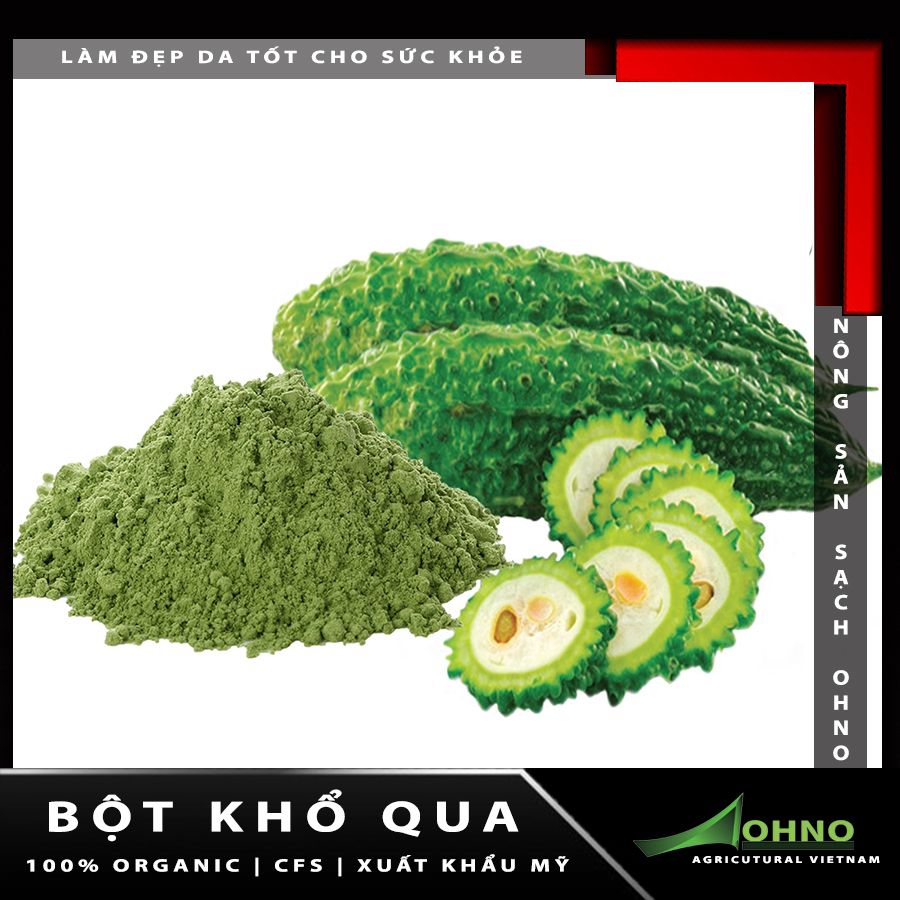 [HCM]BỘT KHỔ QUA RỪNG 100GR NGUYÊN CHẤT- OHNO – SẠCH 100%
