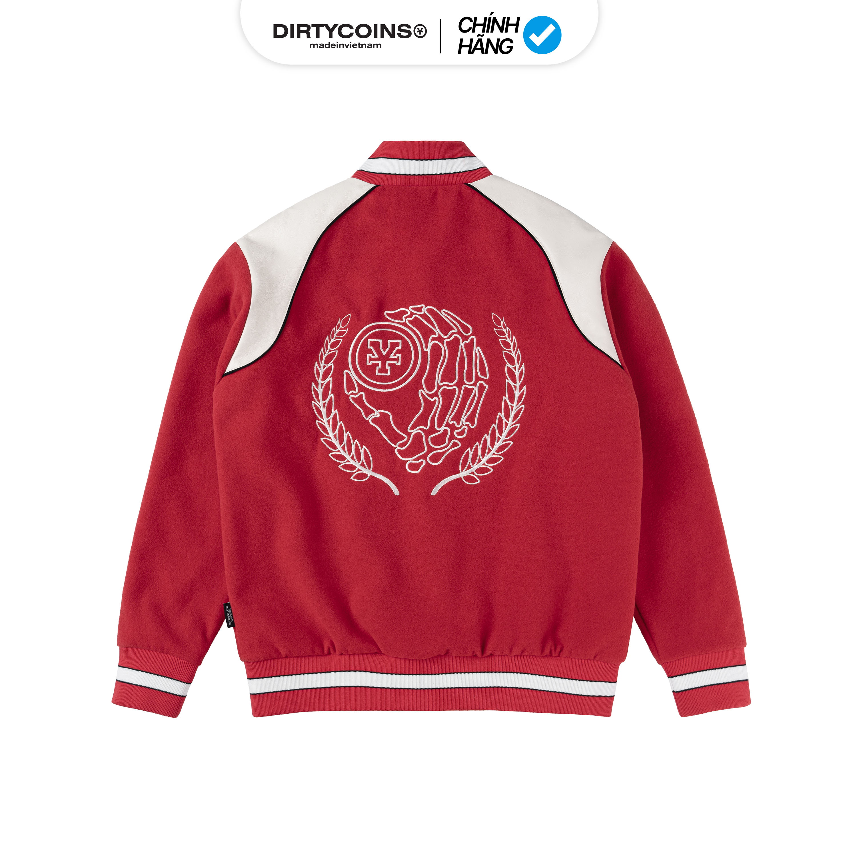 Áo Khoác DirtyCoins University Felt Varsity Jacket
