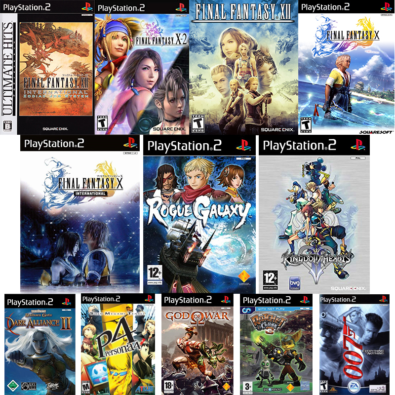 [HCM]bộ 7 game ps2 tự chọn