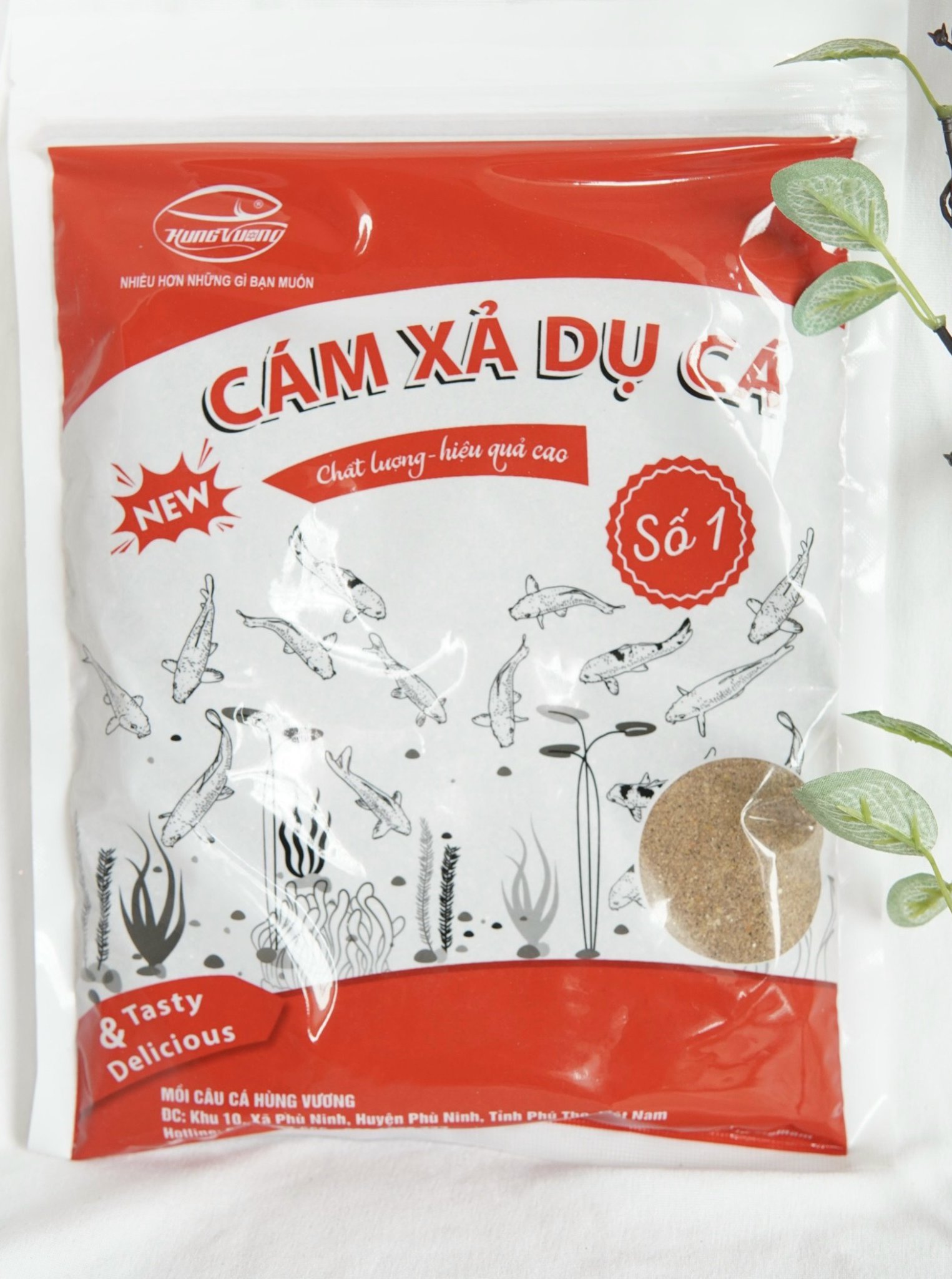 Cám xả dụ cá số 1 - Mồi câu cá Hùng Vương