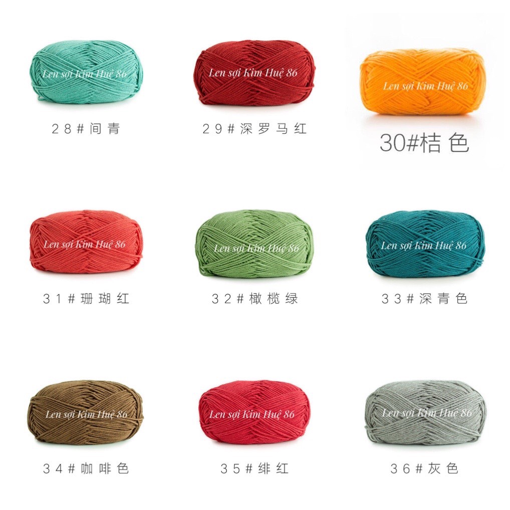 Len Susan's family 4 ( từ màu 21 đến màu 40)