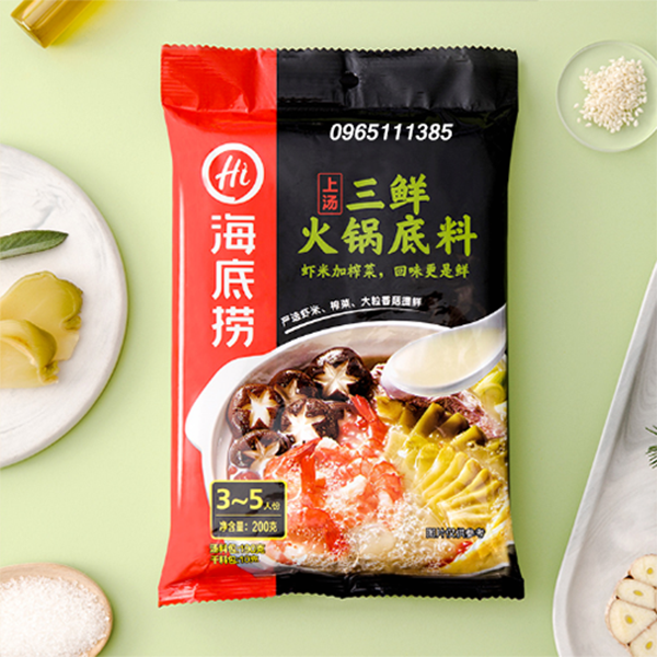 Lẩu nấm tôm 200g
