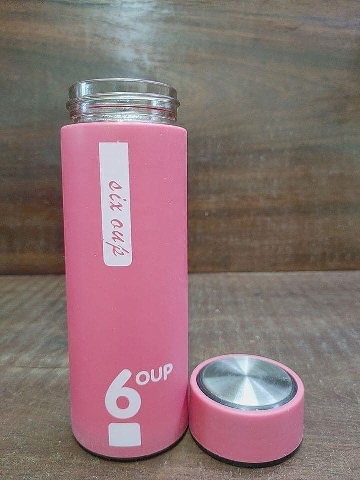 BÌNH GIỮ NHIỆT THỦY TINH 2 LỚP 450ML