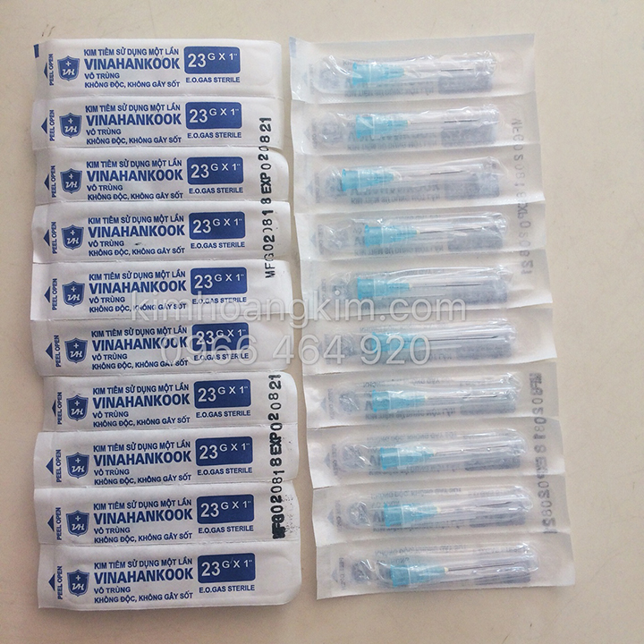 [HCM](Đủ size 1cc-3cc-5cc-10cc-20cc) Bơm Tiêm Vinahankook  Đầu Kim Vinahankook
