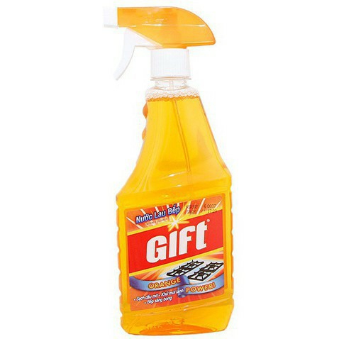 Nước lau bếp gift hương cam 540ml