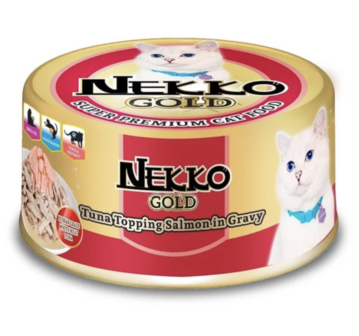 [Chính hãng] Pate Nekko Gold Cho Mèo Mọi Lứa Tuổi - Lon 85g
