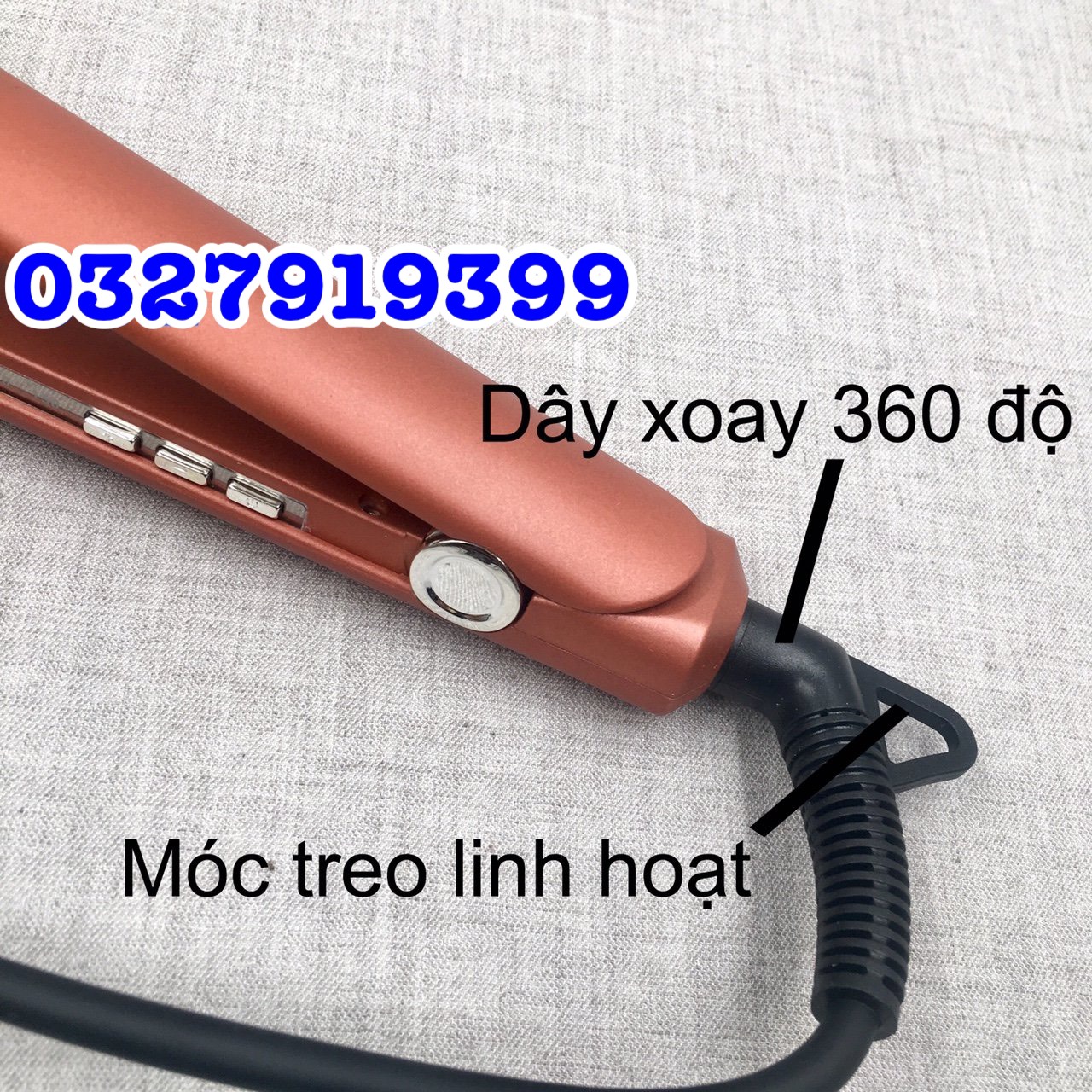 Máy duỗi tóc bản lớn Hàn Quốc 016