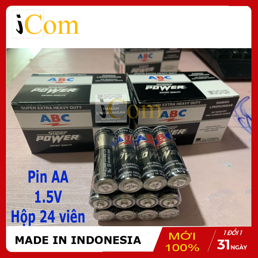 Pin AA Hộp 24 Viên