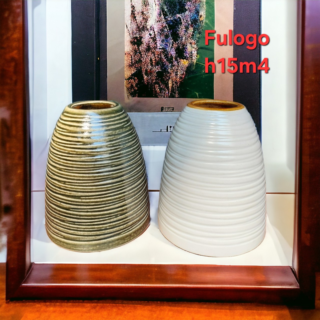 White ceramic printing vase 1-ceramic jar of fulogo