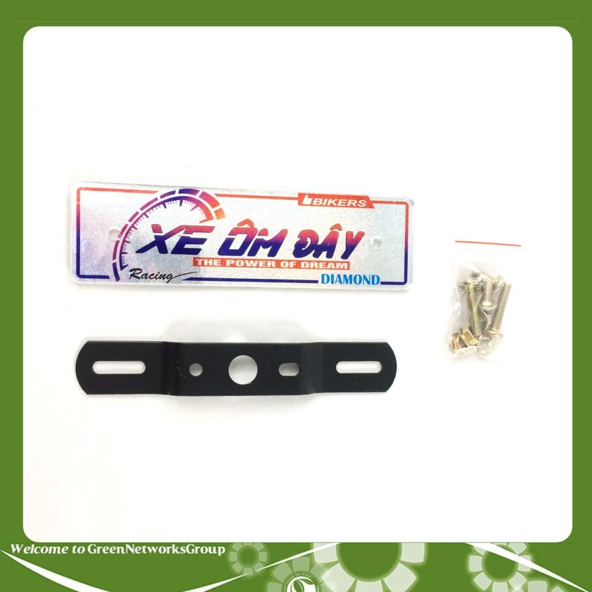 Bảng tên xe máy XE ÔM ĐÂY Greennetworks