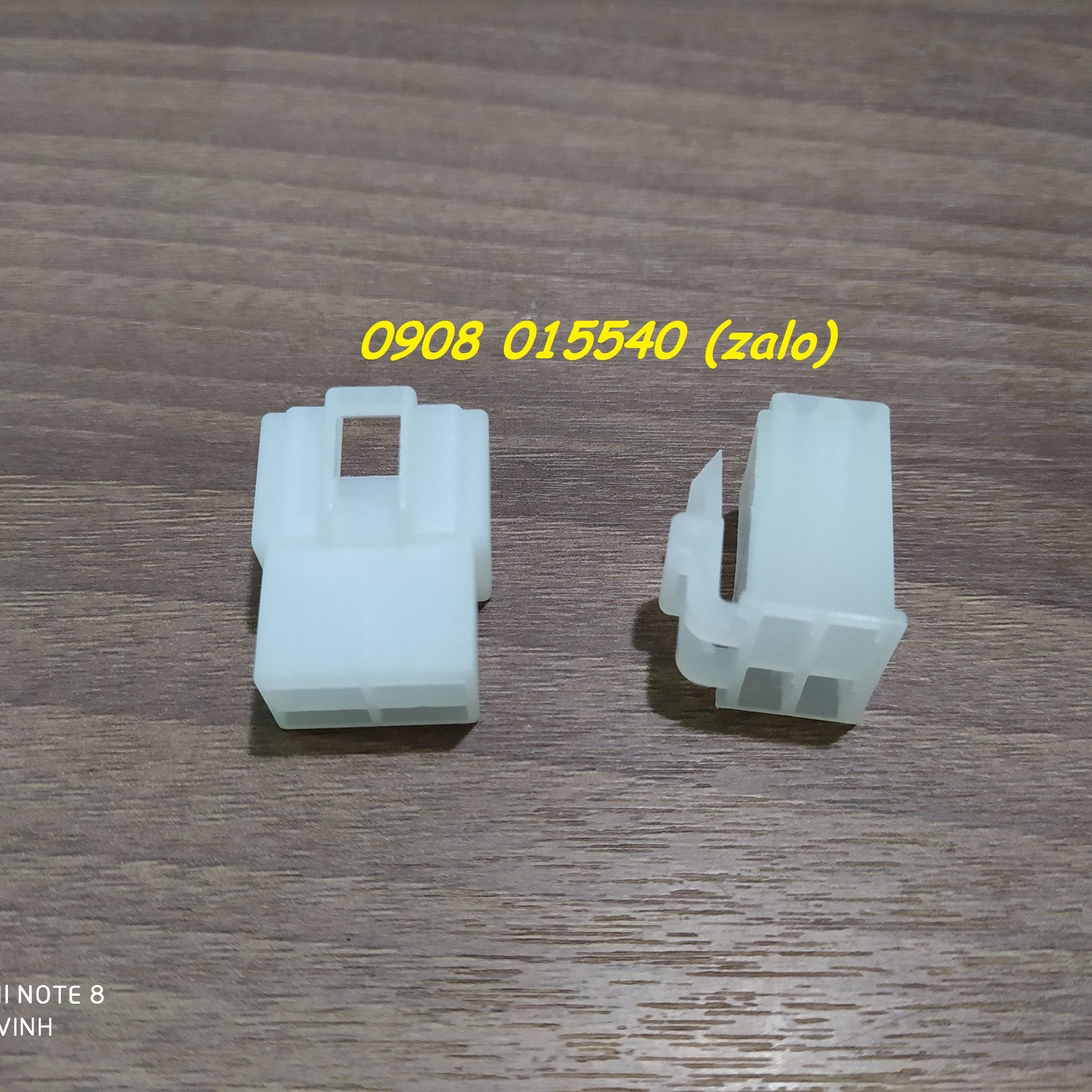 Jack nhựa 4P - 6.3 (bịch 10 bộ Đực + Cái)
