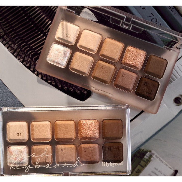 [NEW] Bảng phấn mắt 10 Ô Lilybyred Mood Keyboard (01 - 02 - 03 - 04 - 05)