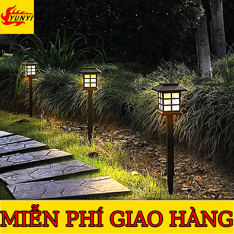 Đèn Vườn Năng Lượng Mặt Trời Cảm Biến Ánh Sáng, Chống Nước