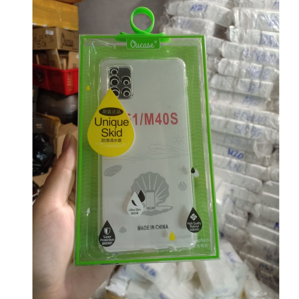 Ốp lưng dẻo Ou Case cho Galaxy A51 silicon trong suốt