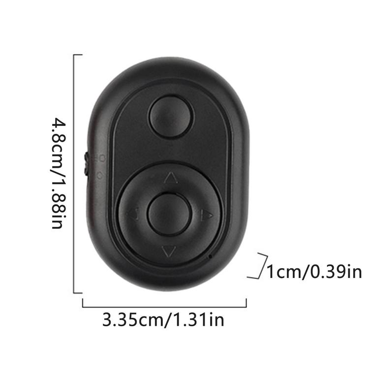 Page Turner Remote Wireless Picture Clicker Remote Shutter For Phone Hands-Free Phone Remote Control Compatible With Most Smartphones And Tablets everywhere