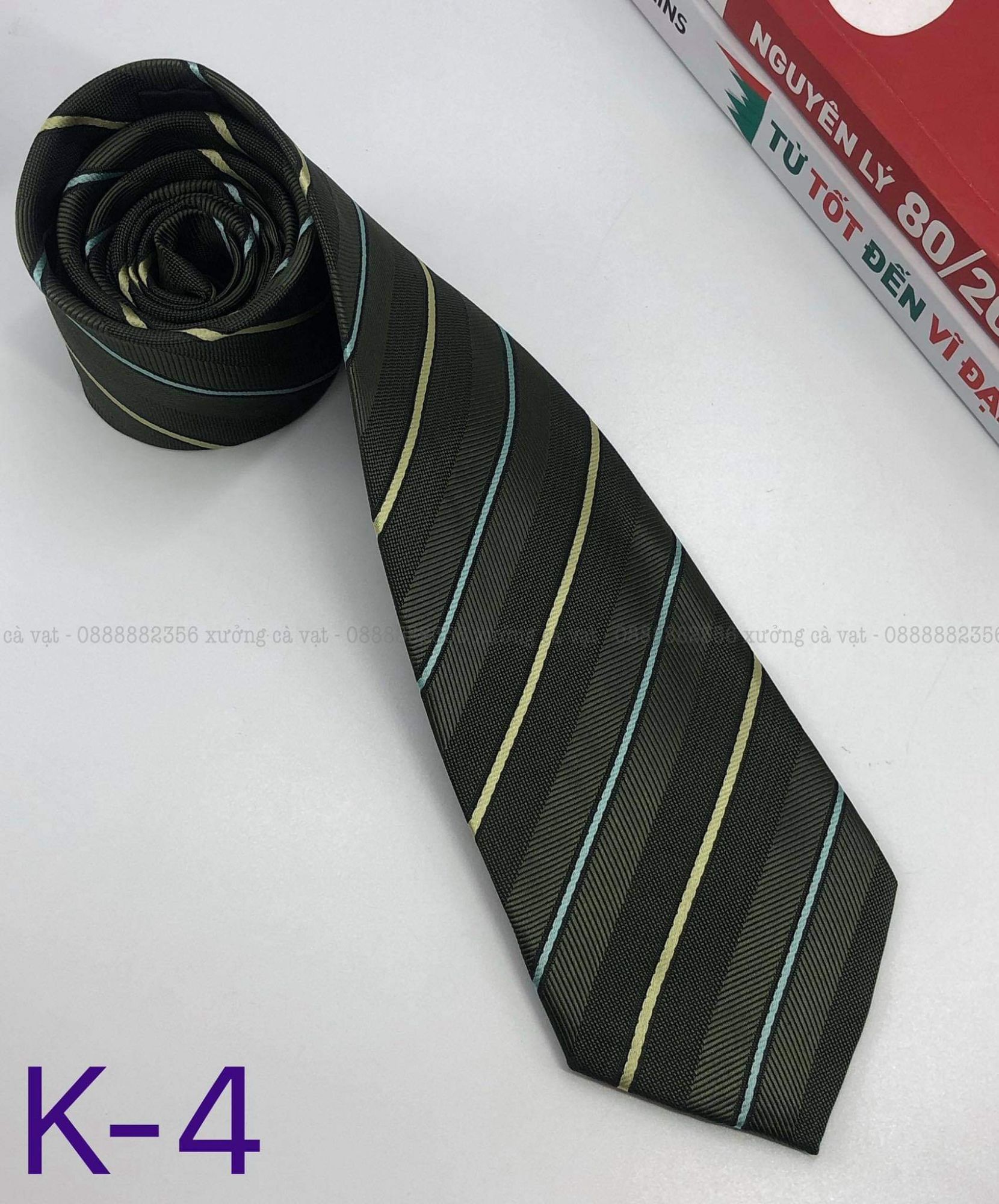 Cà vạt trung niên, Cà vạt bản to cao cấp ( ảnh thật)