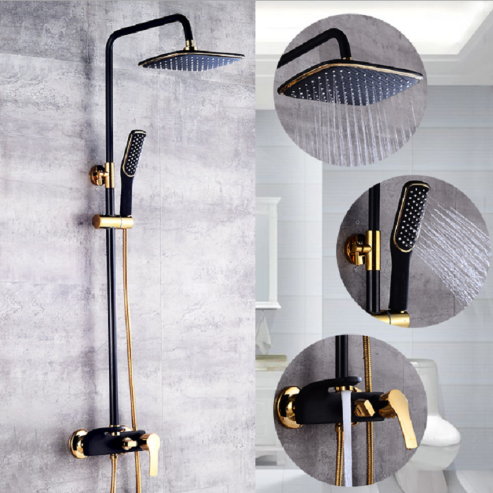 Bộ sen cây cao cấp vàng đen SC 02