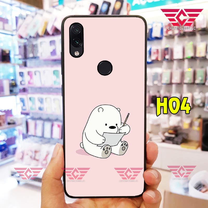 Ốp lưng huawei nova 3i, nova 3e, nova 2i gấu dễ thương