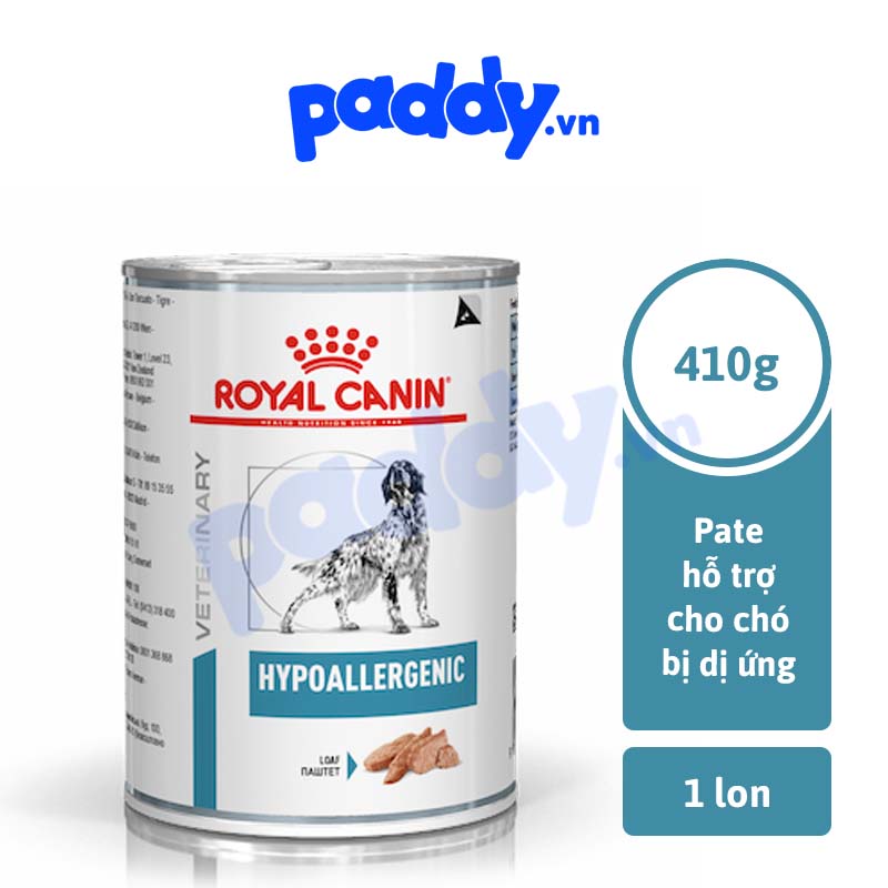 Pate Cho CHÓ Dị Ứng Royal Canin Hypoallergenic