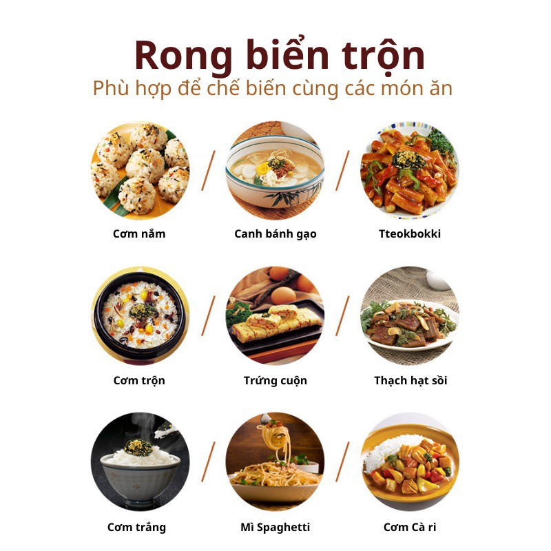Rong Biển Trộn Cơm GENKAI Hải Sản 40g