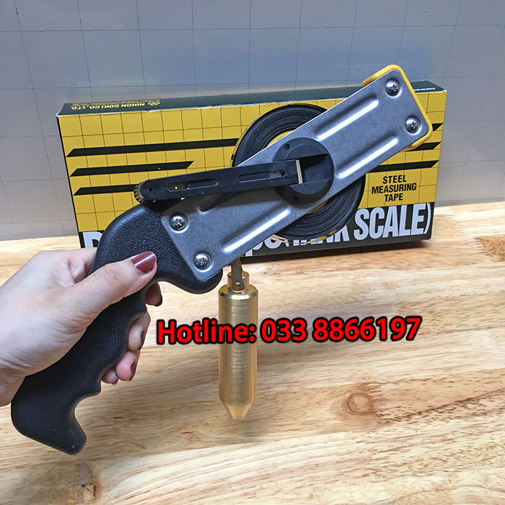 Thước đo bồn xăng dầu 15 m Nihon Doki cao cấp Nhật