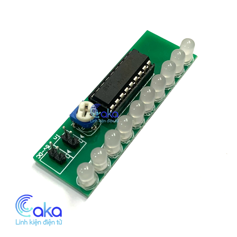 Mạch nháy theo nhạc LM3915 V1