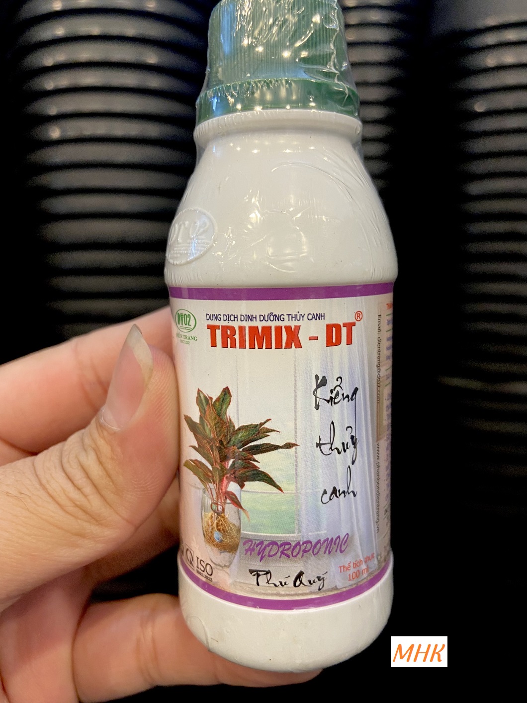 Dung dịch thủy canh kiểng chai 100ml TRIMIX-DT/Lavamix Hyproponics (phân nước ,cây kiểng bán thủy canh )