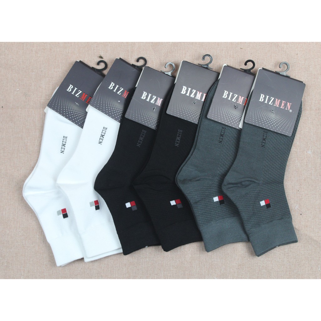 Combo 6 đôi tất nam sợi tre bizmen