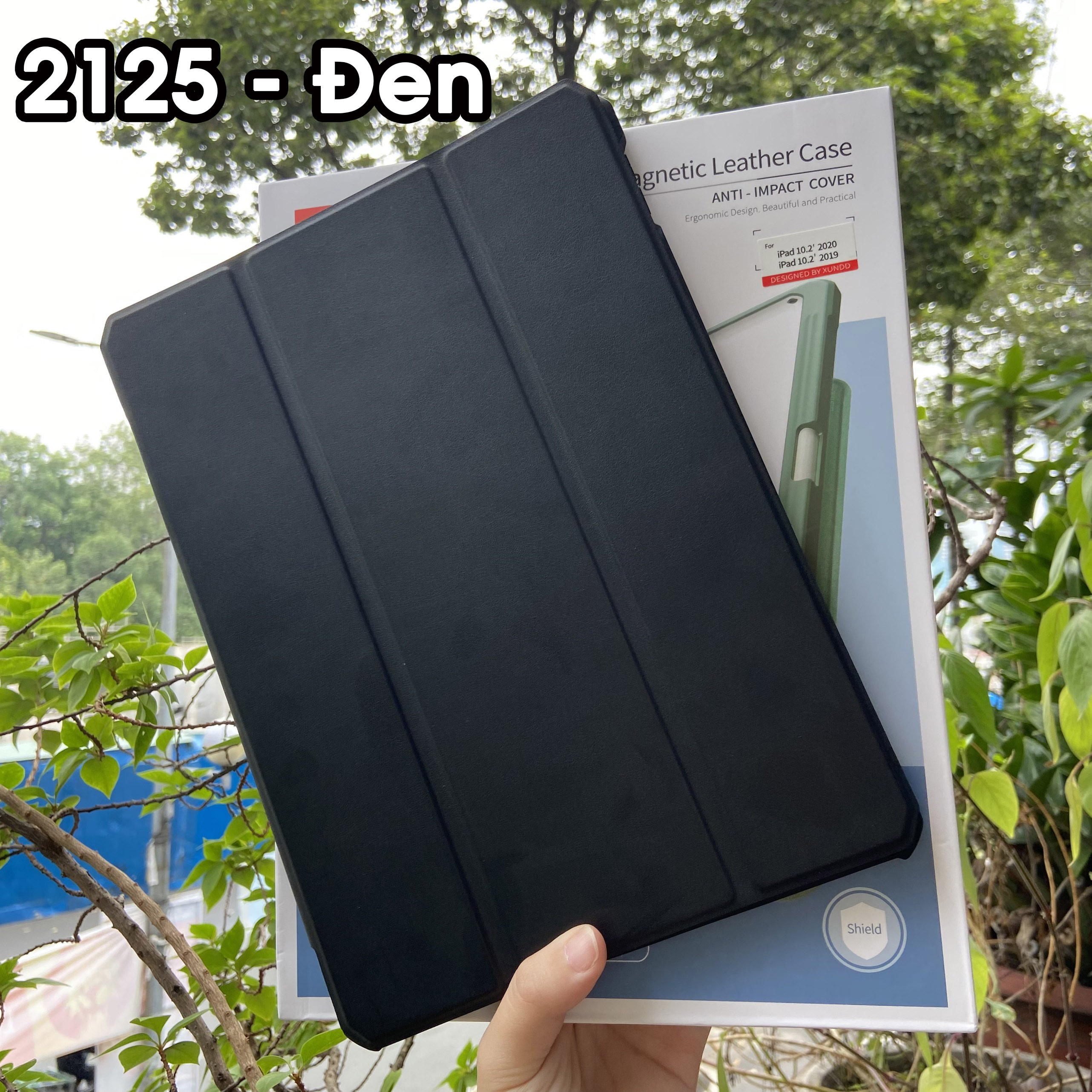 [Hỏa Tốc HCM] Bao da XUNDD iPad 10.2 inch ( iPad Gen 9/8/7 ) (BEATLE DREAM SERIES) Mặt lưng trong, Có ngăn đựng bút - Xanh