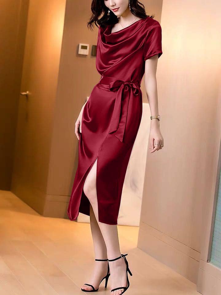 [Nhập RS0822 giảm 30k cho đơn 99k]VÁY LỤA CAO CẤP