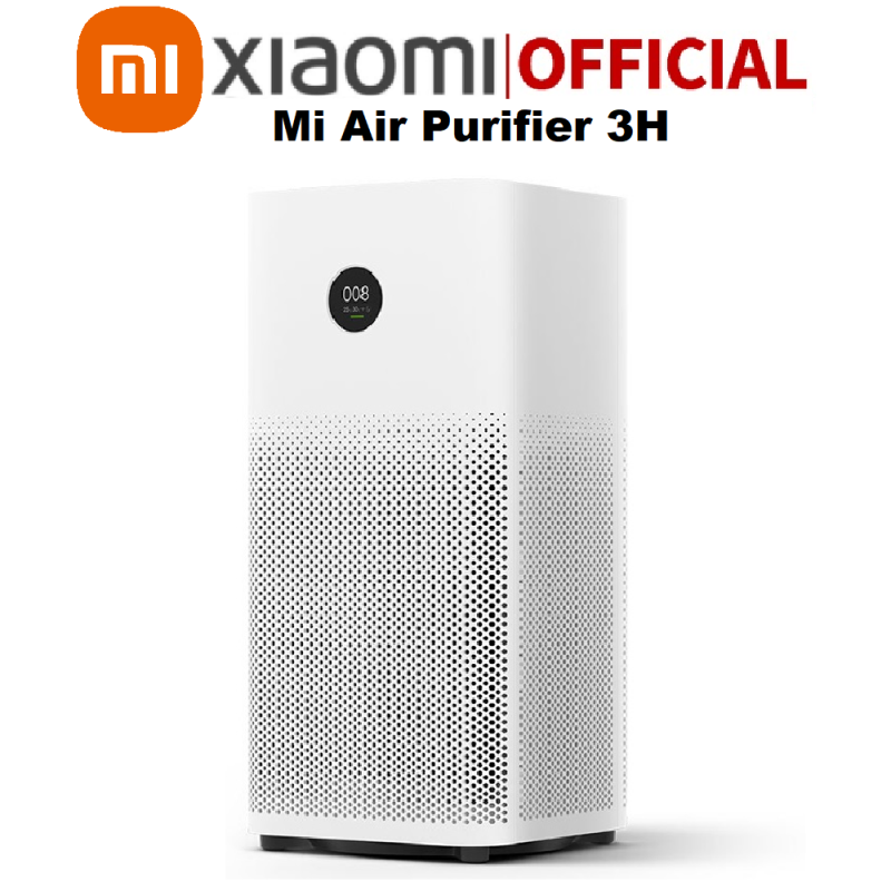 [Trả góp 0%]Máy lọc không khí Xiaomi Mi Air Purifier 3H I Xiaomi Mi Air Purifier Gen 3 - Diện tích 48m2 - Công suất 38W - Tốc độ 400m3/h - Bảo hành chính hãng