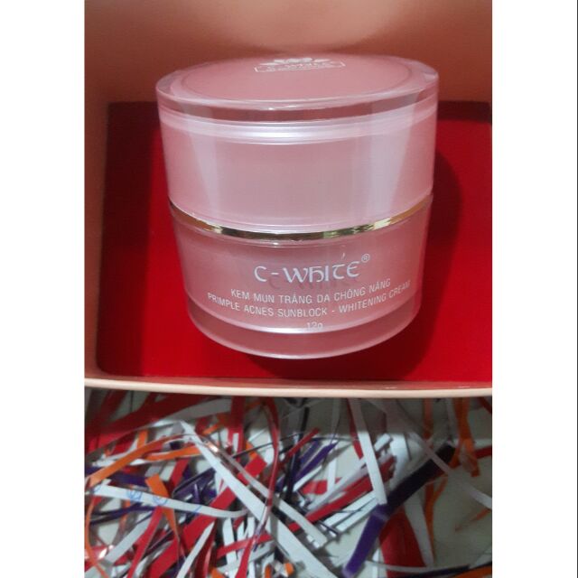 kem dưỡng c-white mụn trắng da cao cấp