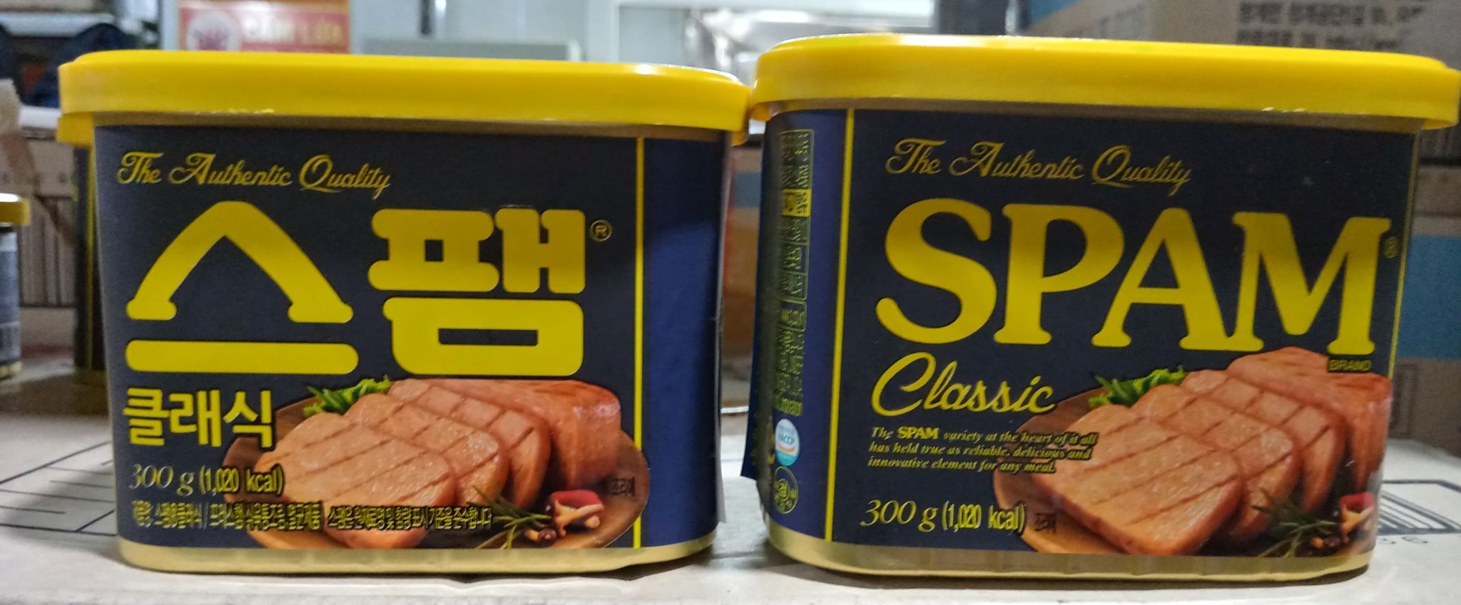 Thịt Hộp Spam Hàn Quốc 340G - 스팸 클래식