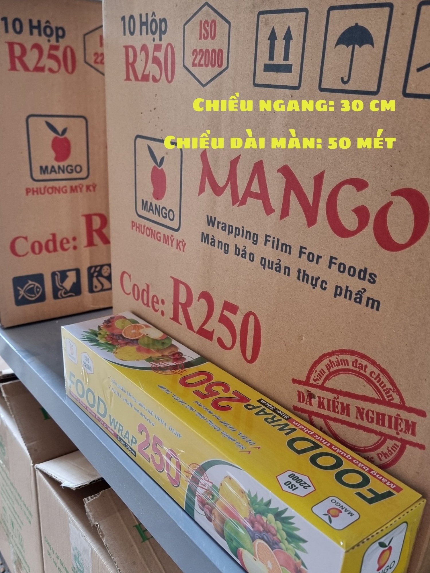 Màng bọc thực phẩm MANGO 30cm x 50mét