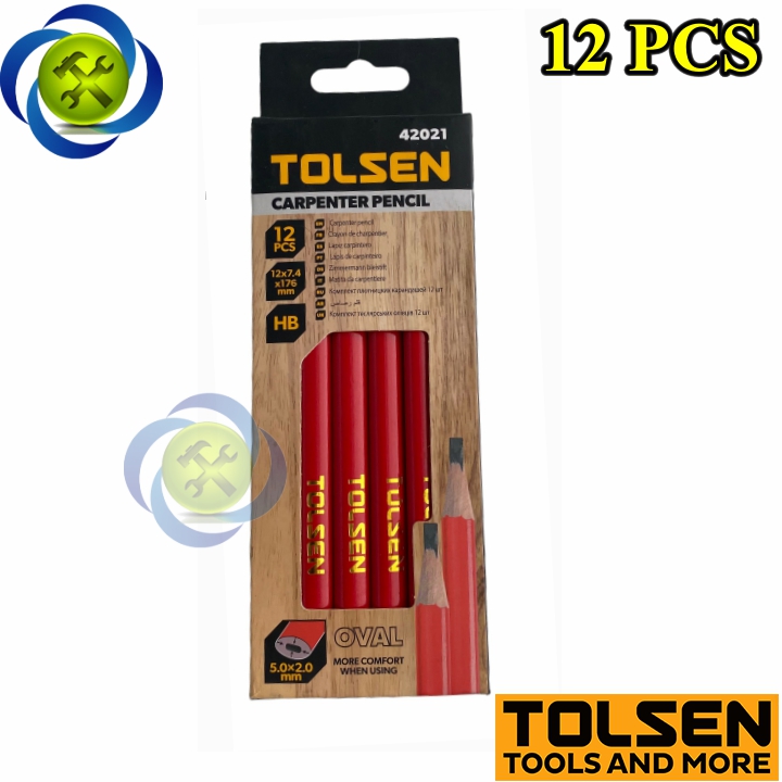 Bút chì tolsen 42021 dài 176mm