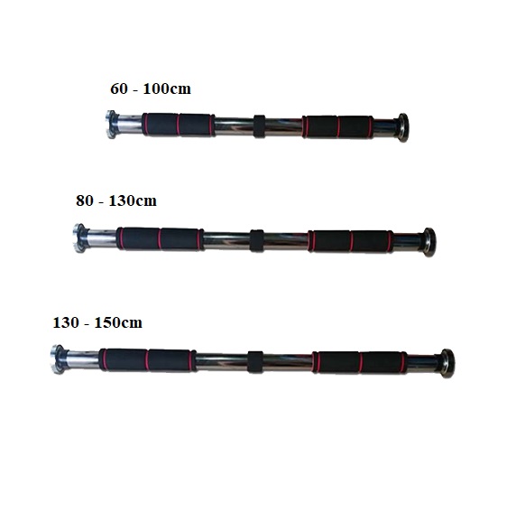 Xà Đơn Gắn Cửa 2016 dài 80 - 130cm